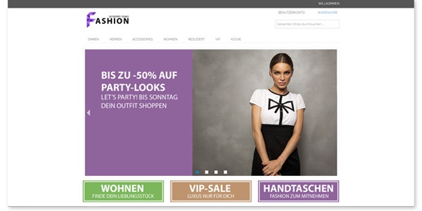 Onlineshop Basic Beispiel